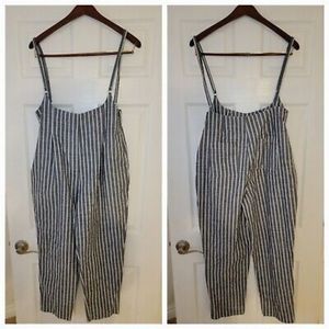 Love Tree Stripped Jumpsuit
